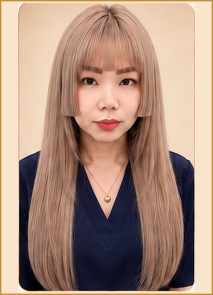 Hime Cut, front view